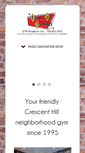 Mobile Screenshot of fitnessonfrankfort.com